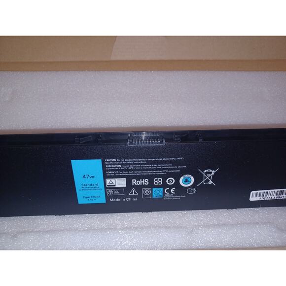Laptop battery type 34GKR, a 47Wh Standard Rechargeable Li-Polymer Battery - Picture 8 of 8